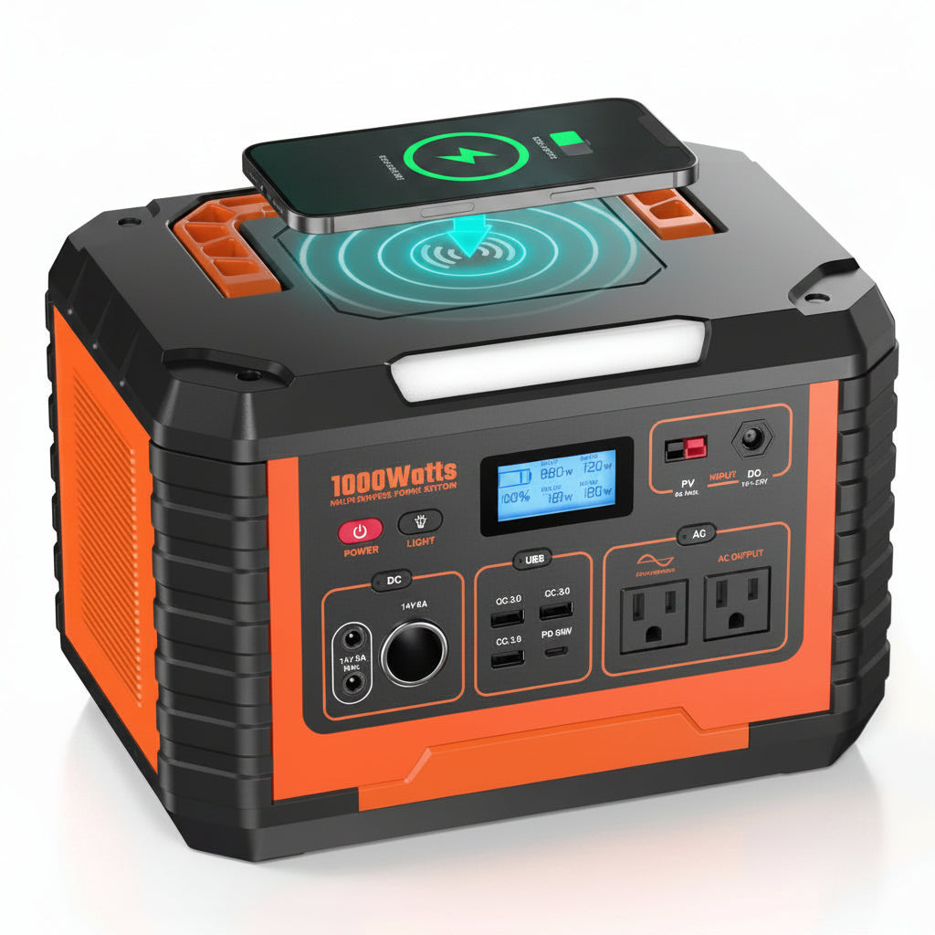 1000W Continuous Portable Power Station