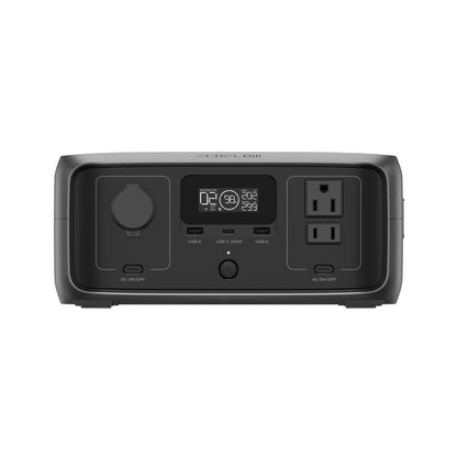 245Wh River 3 Power Station with 60W Solar Panel, 300W Output/Surge 600W, LFP Power Station, Home Backup, Camping